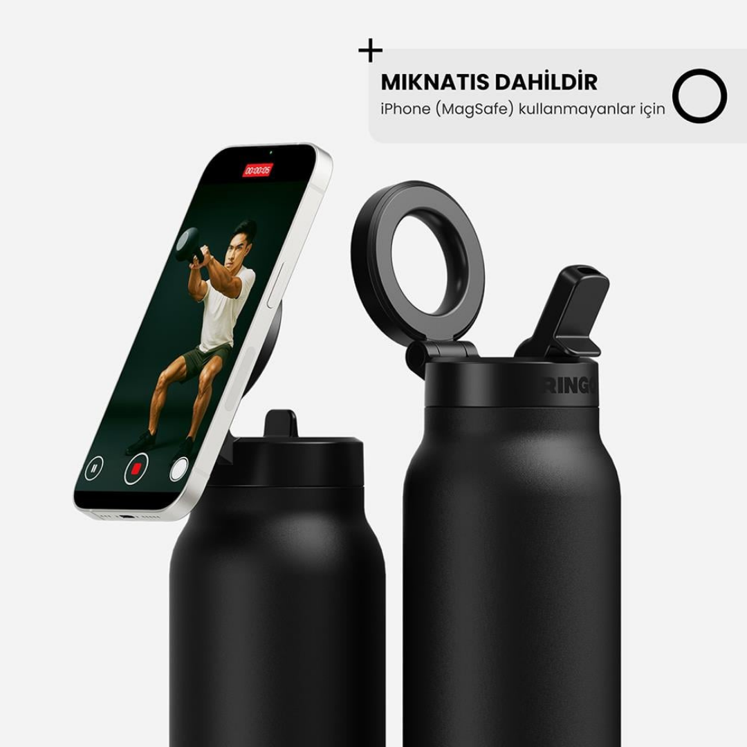 GripFit Snap Bottle – Magsafe Tripotlu Matara