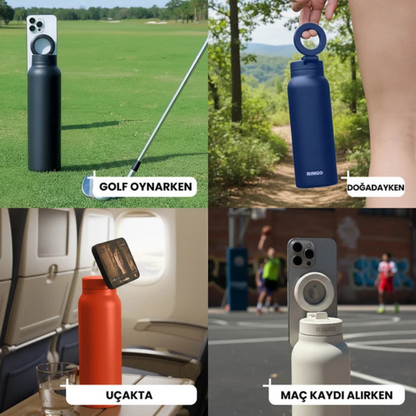 GripFit Snap Bottle – Magsafe Tripotlu Matara