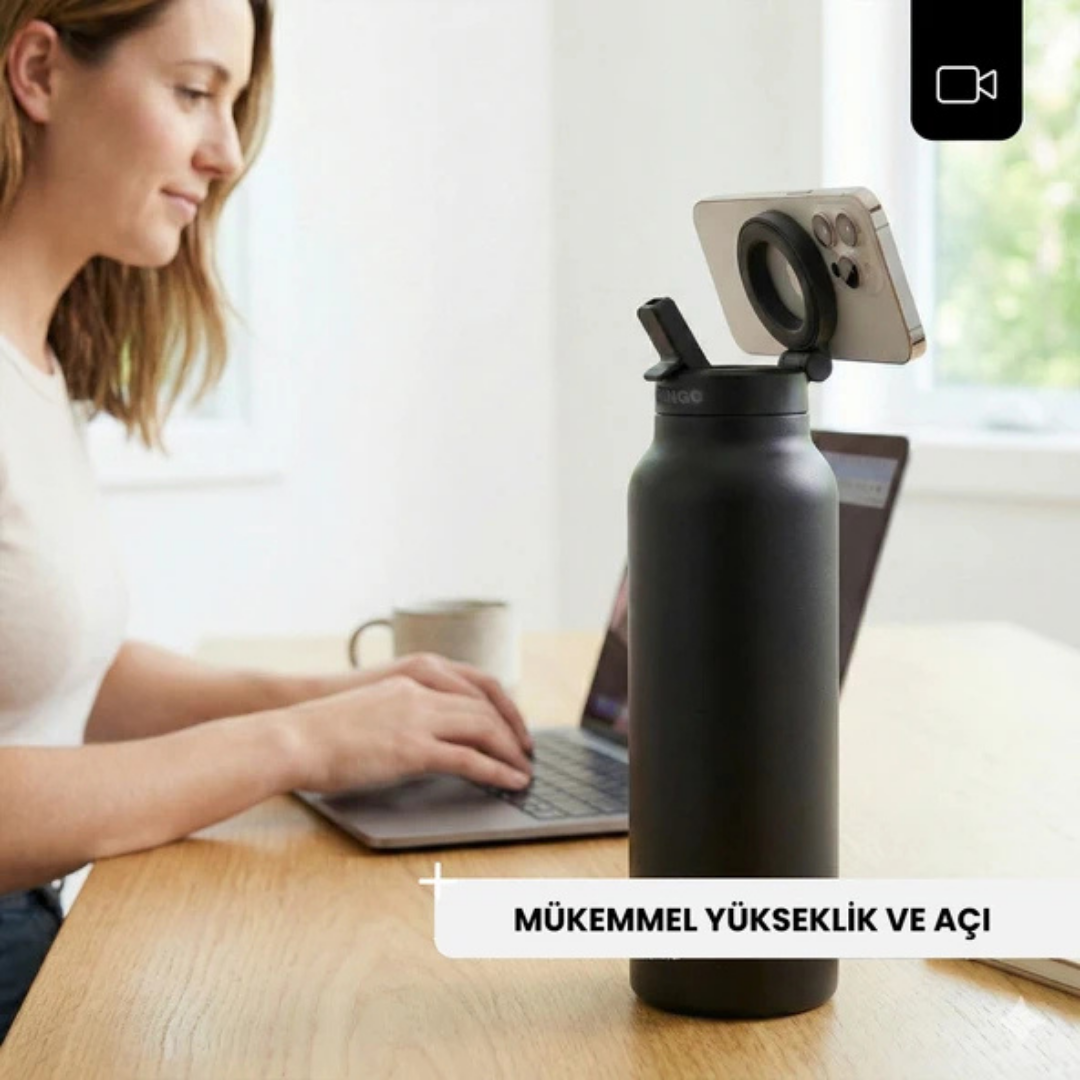 GripFit Snap Bottle – Magsafe Tripotlu Matara