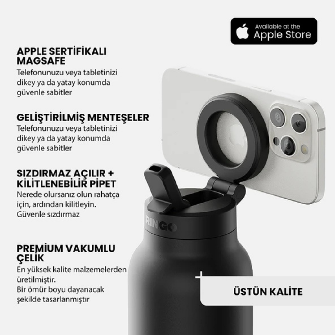 GripFit Snap Bottle – Magsafe Tripotlu Matara
